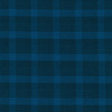 Porto Flannel Heavy Twill Plaid by Robert Kaufman in Navy