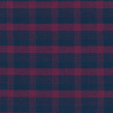 Porto Flannel Heavy Twill Plaid by Robert Kaufman in Burgundy