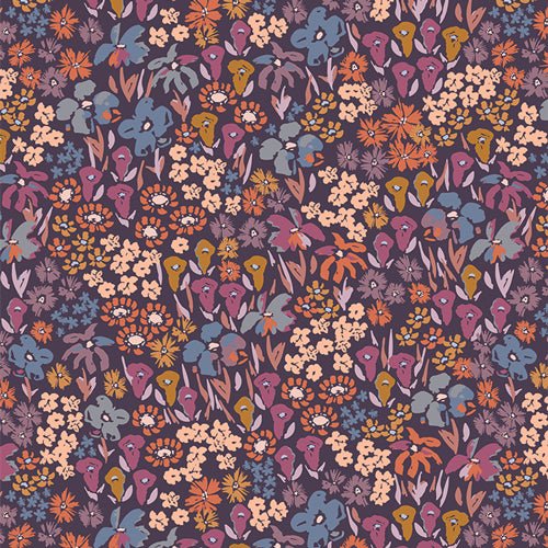 Dusk Fusion Rayon by Art Gallery Fabrics in Bloomkind Meadow - Made Stitch Company